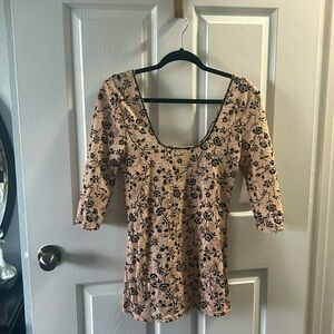 Free People Lace Shirt